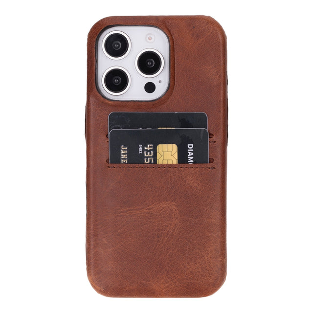 iPhone 16 Pro Leather Snap - on wallet case by Hardiston - premium mws_apo_generated