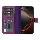 iPhone 16 Pro Leather Wallet Case by Hardiston - premium iPhone 16 Cases