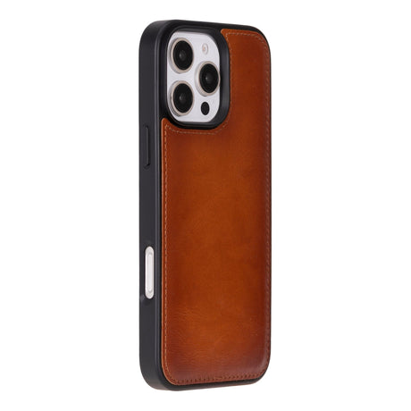 iPhone 16 Pro Max Leather Snap - on Flex Flat by Hardiston - premium iPhone 16 Cases