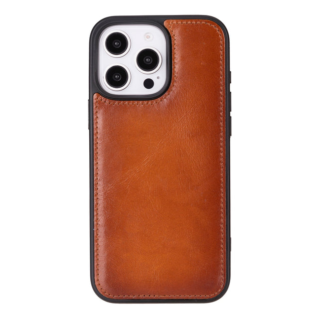 iPhone 16 Pro Max Leather Snap - on Flex Flat by Hardiston - premium iPhone 16 Cases