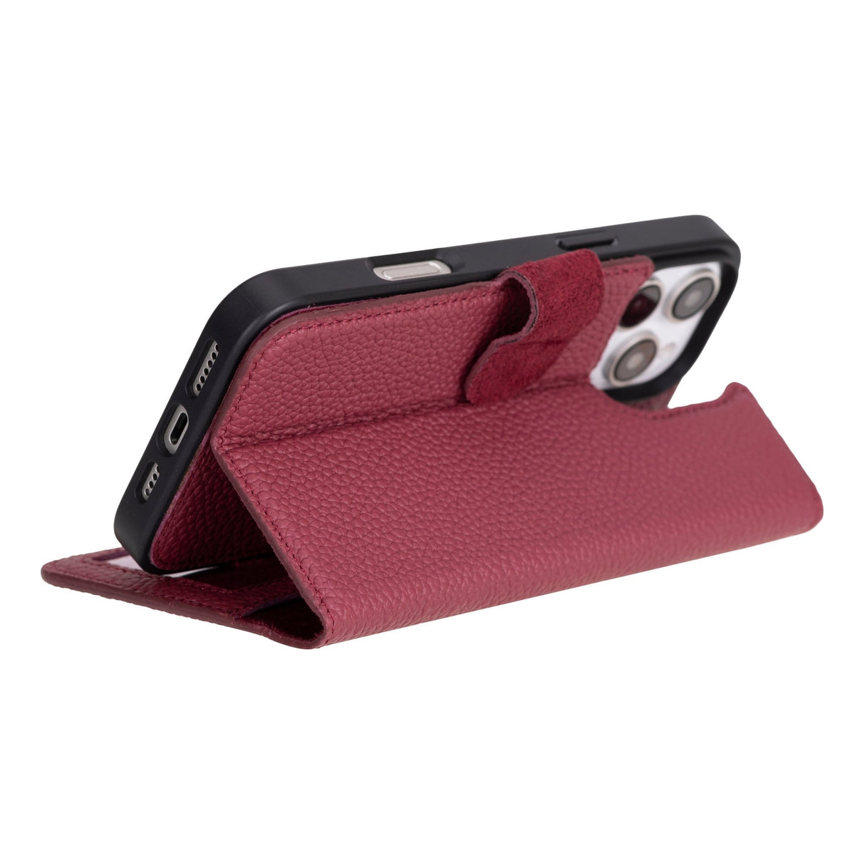 iPhone 16 Pro Max Leather Wallet Case by Hardiston - premium iPhone 16 Cases