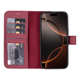 iPhone 16 Pro Max Leather Wallet Case by Hardiston - premium iPhone 16 Cases