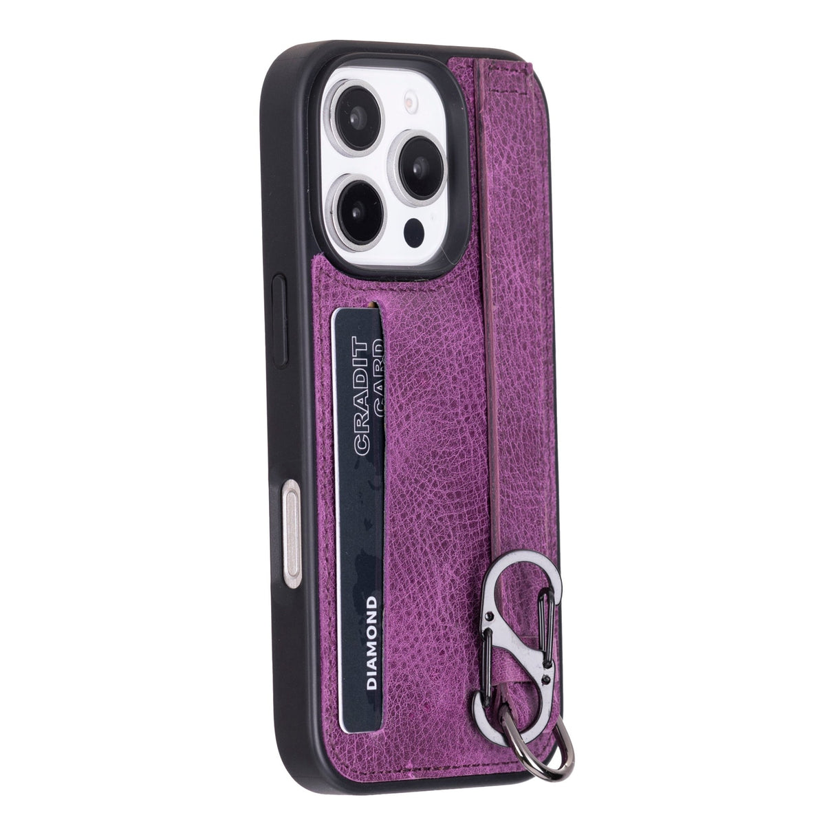 iPhone 16 Pro Snap - on Leather Grip Case by Hardiston - premium iPhone 16 Cases