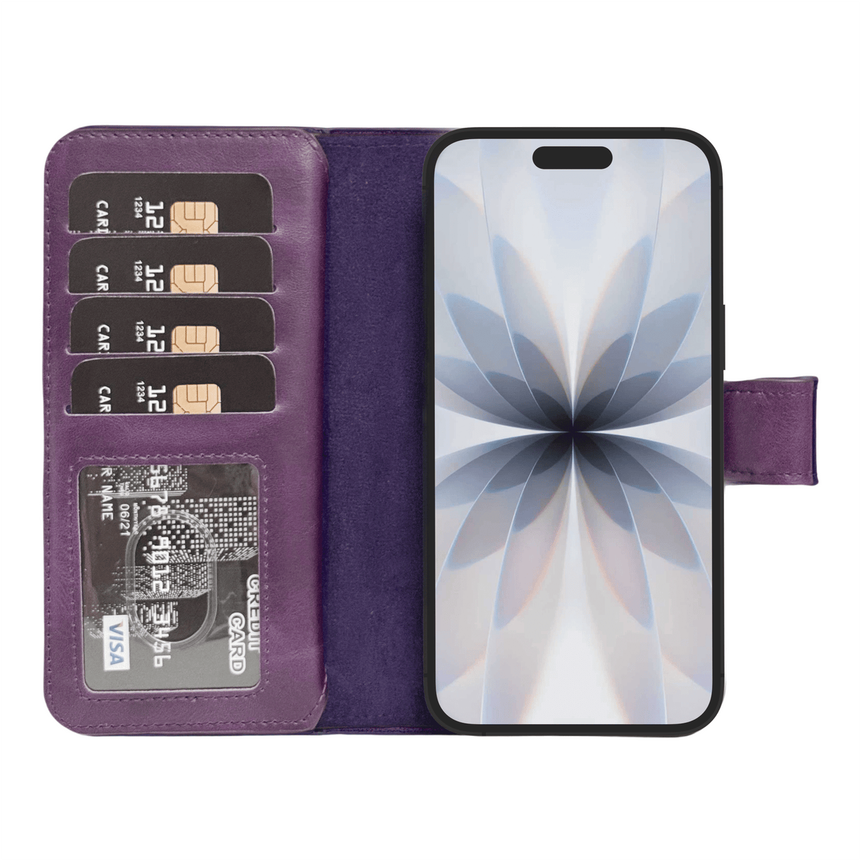 iPhone 17 Double Magnet Wallet by Hardiston - premium iPhone 17 Cases