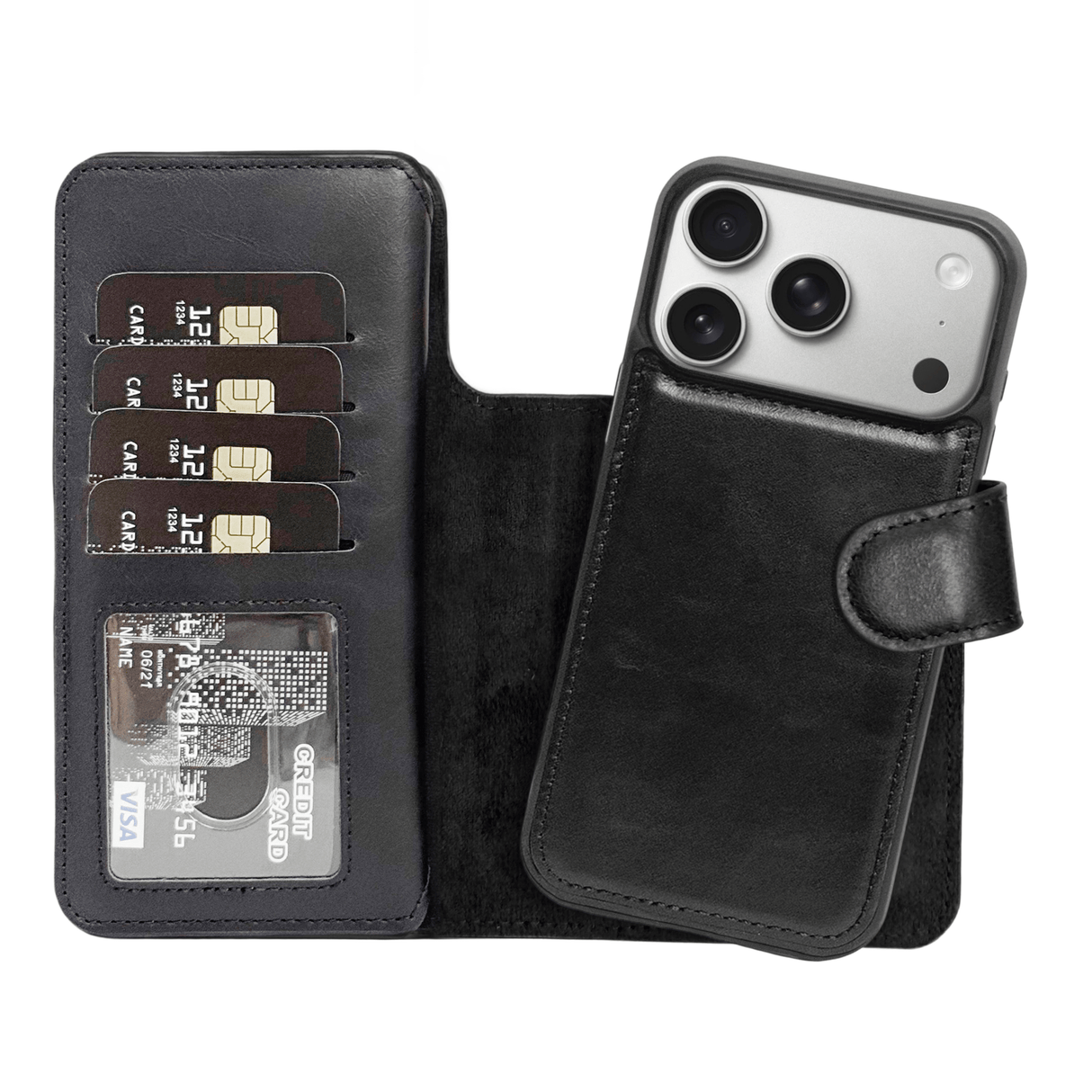 iPhone 17 Pro Max Double Magnet Wallet by Hardiston - premium mws_apo_generated