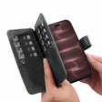 iPhone 18 Pro Double Wallet Case – Handmade Leather, MagSafe & RFID by Hardiston - premium iPhone 18 Cases