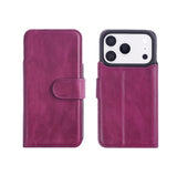 iPhone 18 Pro Double Wallet Case – Handmade Leather, MagSafe & RFID by Hardiston - premium iPhone 18 Cases