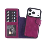 iPhone 18 Pro Magnet Wallet Case – Detachable Leather, MagSafe & RFID by Hardiston - premium iPhone 18 Cases