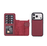 iPhone 18 Pro Magnet Wallet Case – Detachable Leather, MagSafe & RFID by Hardiston - premium iPhone 18 Cases