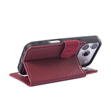 iPhone 18 Pro Magnet Wallet Case – Detachable Leather, MagSafe & RFID by Hardiston - premium iPhone 18 Cases