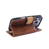iPhone 18 Pro Magnet Wallet Case – Detachable Leather, MagSafe & RFID by Hardiston - premium iPhone 18 Cases