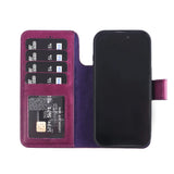iPhone 18 Pro Magnet Wallet Case – Detachable Leather, MagSafe & RFID by Hardiston - premium iPhone 18 Cases
