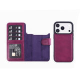 iPhone 18 Pro Max Magnet Wallet Case – Detachable Leather, MagSafe & RFID by Hardiston - premium iPhone 18 Cases