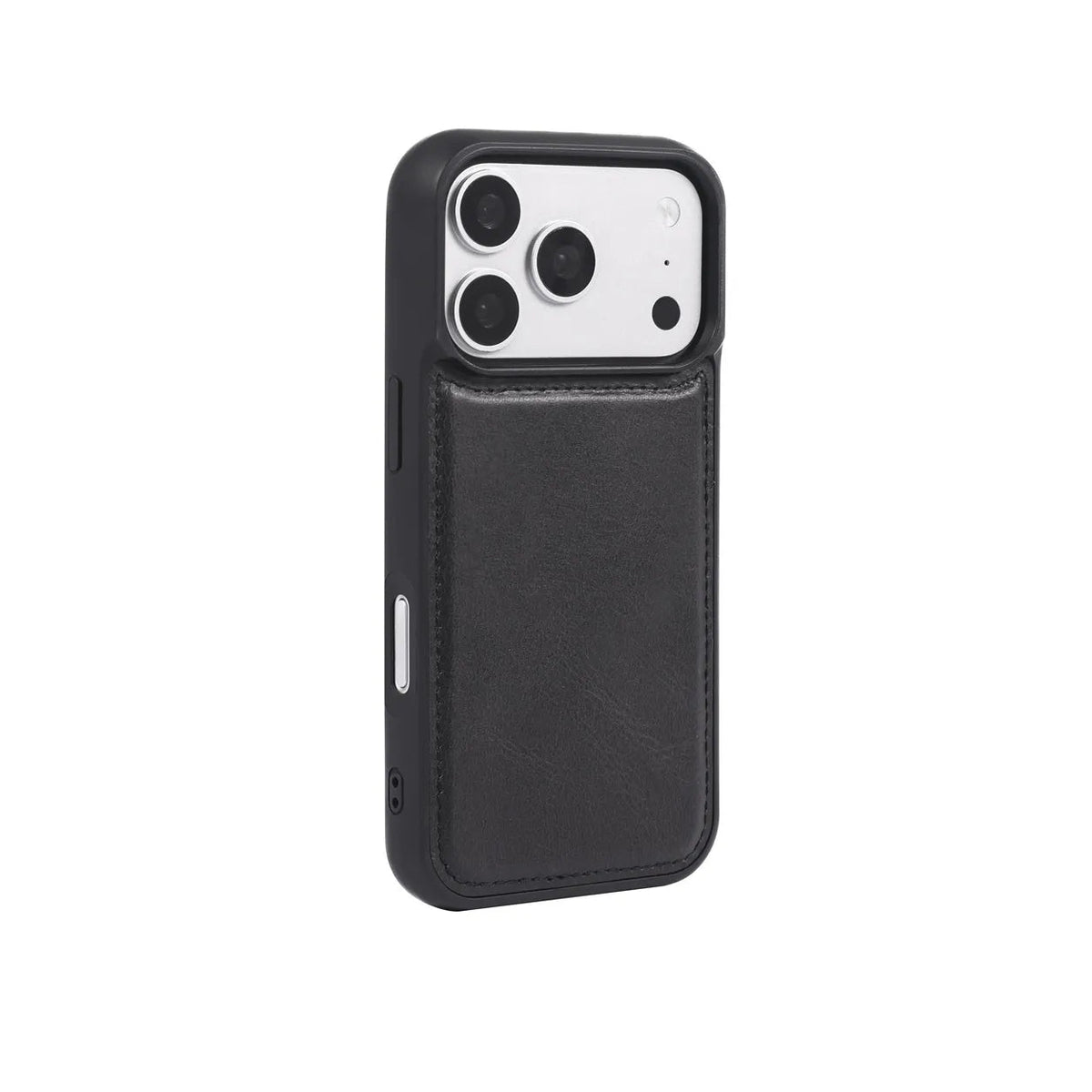 iPhone 18 Pro Max Slim Snap-On Leather Case – MagSafe & TPE Bumper by Hardiston - premium iPhone 18 Cases