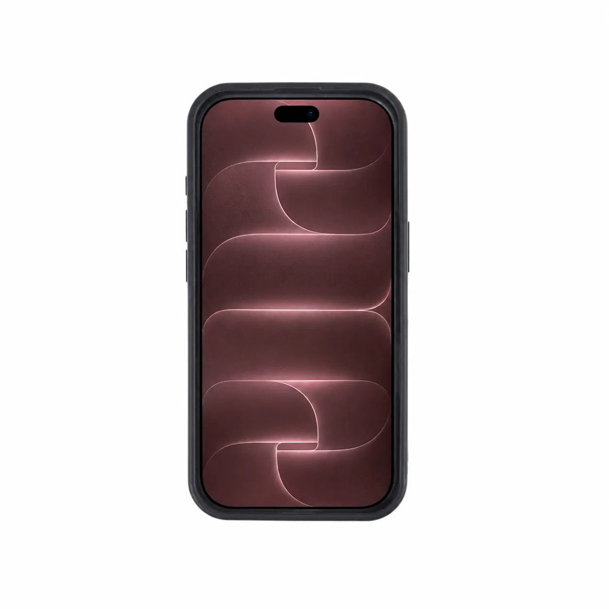 iPhone 18 Pro Max Slim Snap-On Leather Case – MagSafe & TPE Bumper by Hardiston - premium iPhone 18 Cases