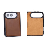 iPhone Duo Double Wallet Case – Handmade Leather, MagSafe & RFID by Hardiston - premium iPhone Duo