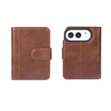 iPhone Duo Double Wallet Case – Handmade Leather, MagSafe & RFID by Hardiston - premium iPhone Duo