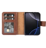 iPhone Duo Double Wallet Case – Handmade Leather, MagSafe & RFID by Hardiston - premium iPhone Duo