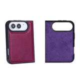 iPhone Duo Double Wallet Case – Handmade Leather, MagSafe & RFID by Hardiston - premium iPhone Duo
