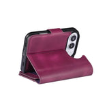 iPhone Duo Double Wallet Case – Handmade Leather, MagSafe & RFID by Hardiston - premium iPhone Duo