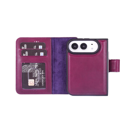 iPhone Duo Magnet Wallet Case – Detachable Leather, MagSafe & RFID by Hardiston - premium iPhone Duo