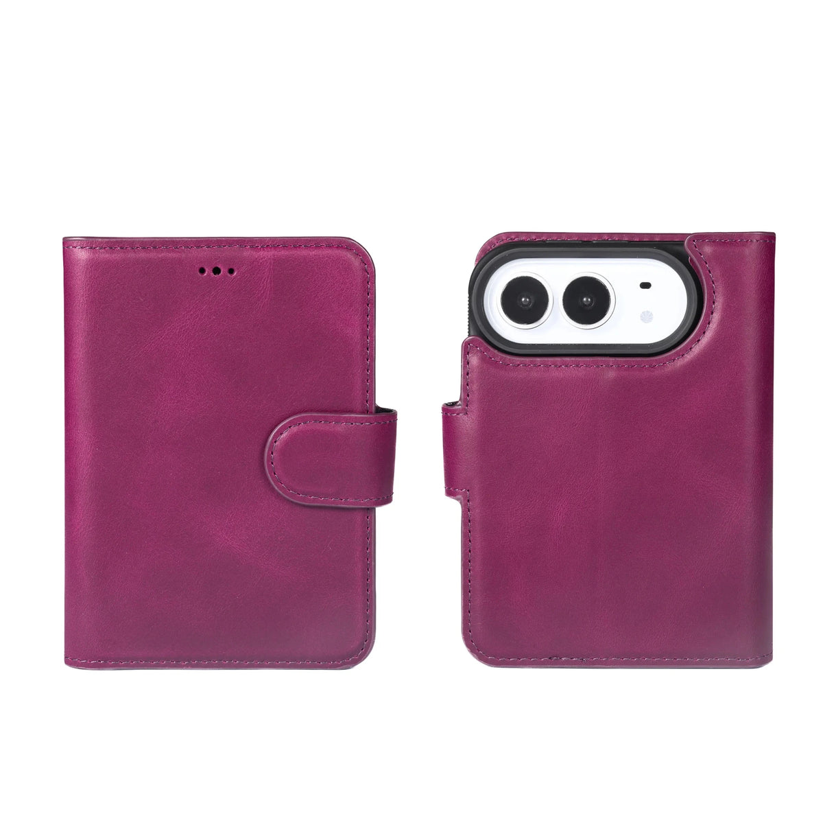 iPhone Duo Magnet Wallet Case – Detachable Leather, MagSafe & RFID by Hardiston - premium iPhone Duo