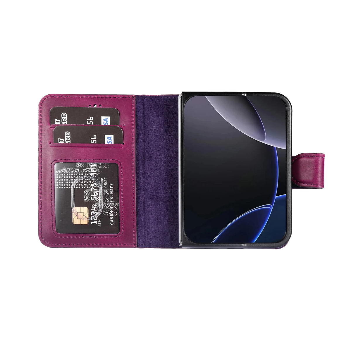iPhone Duo Magnet Wallet Case – Detachable Leather, MagSafe & RFID by Hardiston - premium iPhone Duo