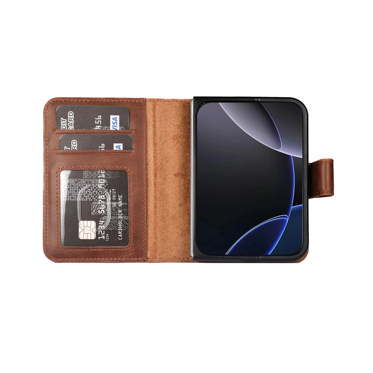 iPhone Duo Magnet Wallet Case – Detachable Leather, MagSafe & RFID by Hardiston - premium iPhone Duo