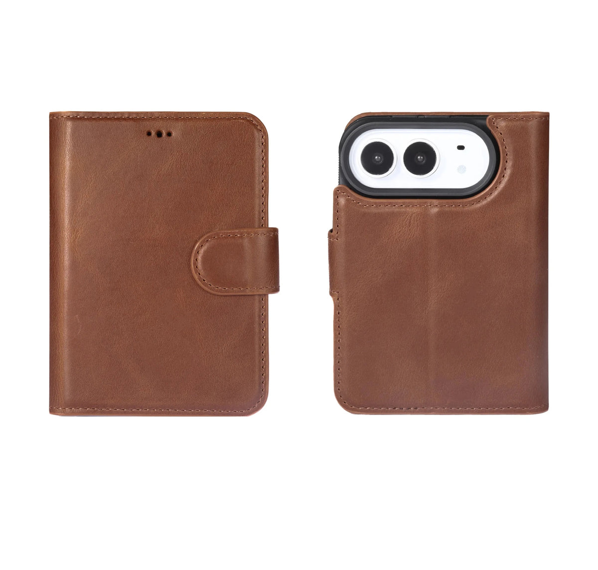iPhone Duo Magnet Wallet Case – Detachable Leather, MagSafe & RFID by Hardiston - premium iPhone Duo