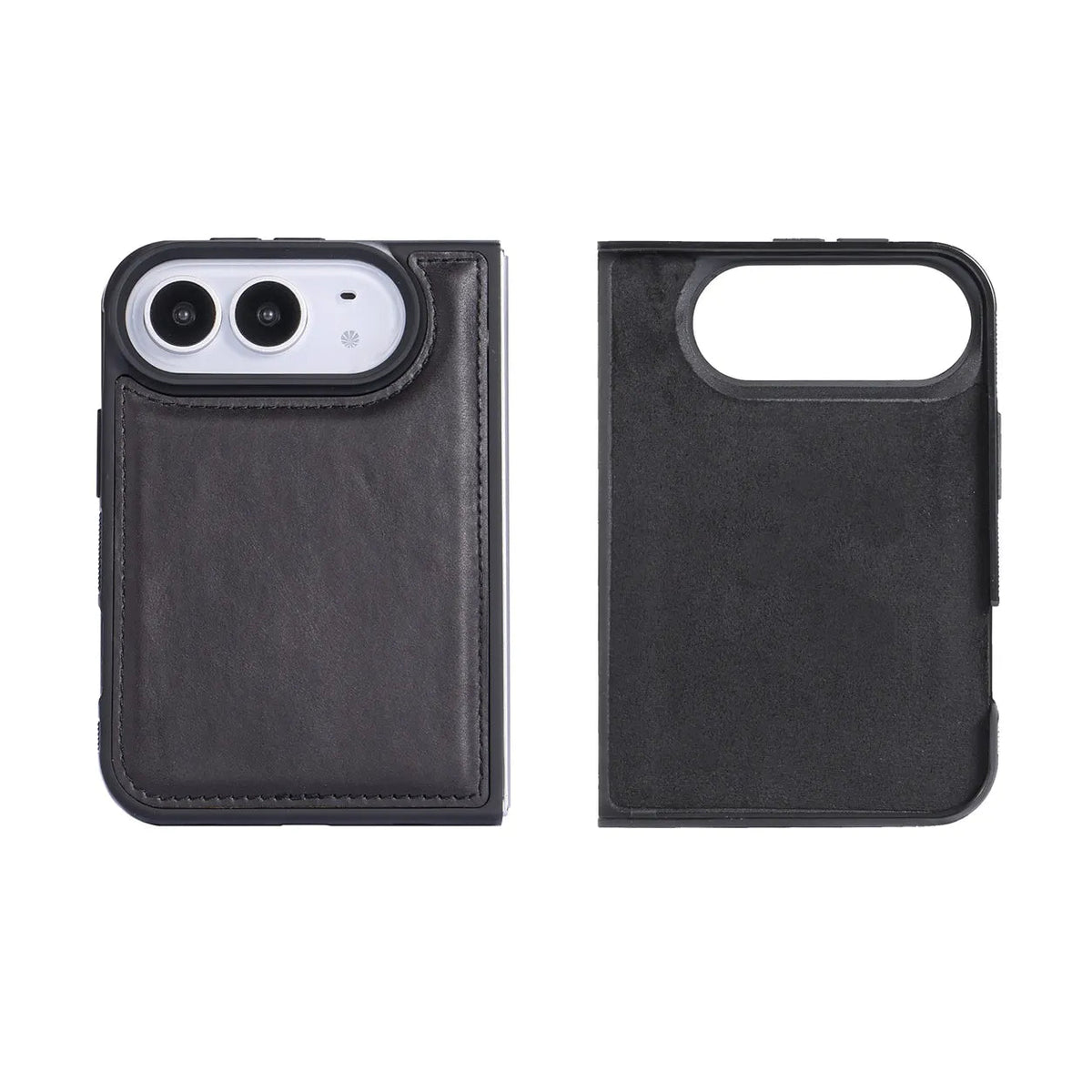 iPhone Duo Slim Snap-On Leather Case – MagSafe & TPE Bumper by Hardiston - premium iPhone Duo