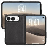 iPhone Duo Slim Snap-On Leather Case – MagSafe & TPE Bumper by Hardiston - premium iPhone Duo