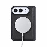 iPhone Duo Slim Snap-On Leather Case – MagSafe & TPE Bumper by Hardiston - premium iPhone Duo