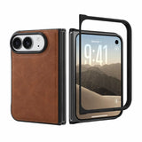 iPhone Duo Slim Snap-On Leather Case – MagSafe & TPE Bumper by Hardiston - premium iPhone Duo