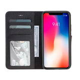 iPhone X / XS Leather Wallet Case by Hardiston - premium iPhone 10 (X) Cases