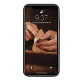 iPhone X / XS Snap - on Flex Leather Case by Hardiston - premium iPhone 10 (X) Cases