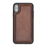 iPhone X / XS Snap - on Flex Leather Case by Hardiston - premium iPhone 10 (X) Cases