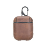 Leather AirPods 1/2 Fully Wrapped Shockproof Case by Hardiston - premium AirPods Cases