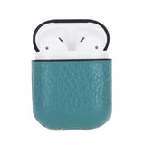 Leather AirPods 1/2 Fully Wrapped Shockproof Case by Hardiston - premium AirPods Cases