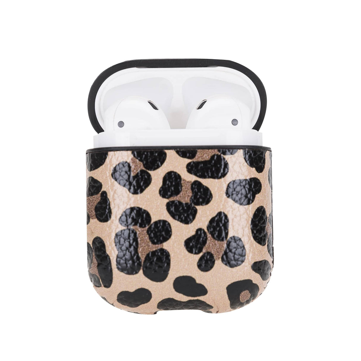 Leather AirPods 1/2 Fully Wrapped Shockproof Case by Hardiston - premium AirPods Cases