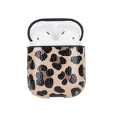Leather AirPods 1/2 Fully Wrapped Shockproof Case by Hardiston - premium AirPods Cases