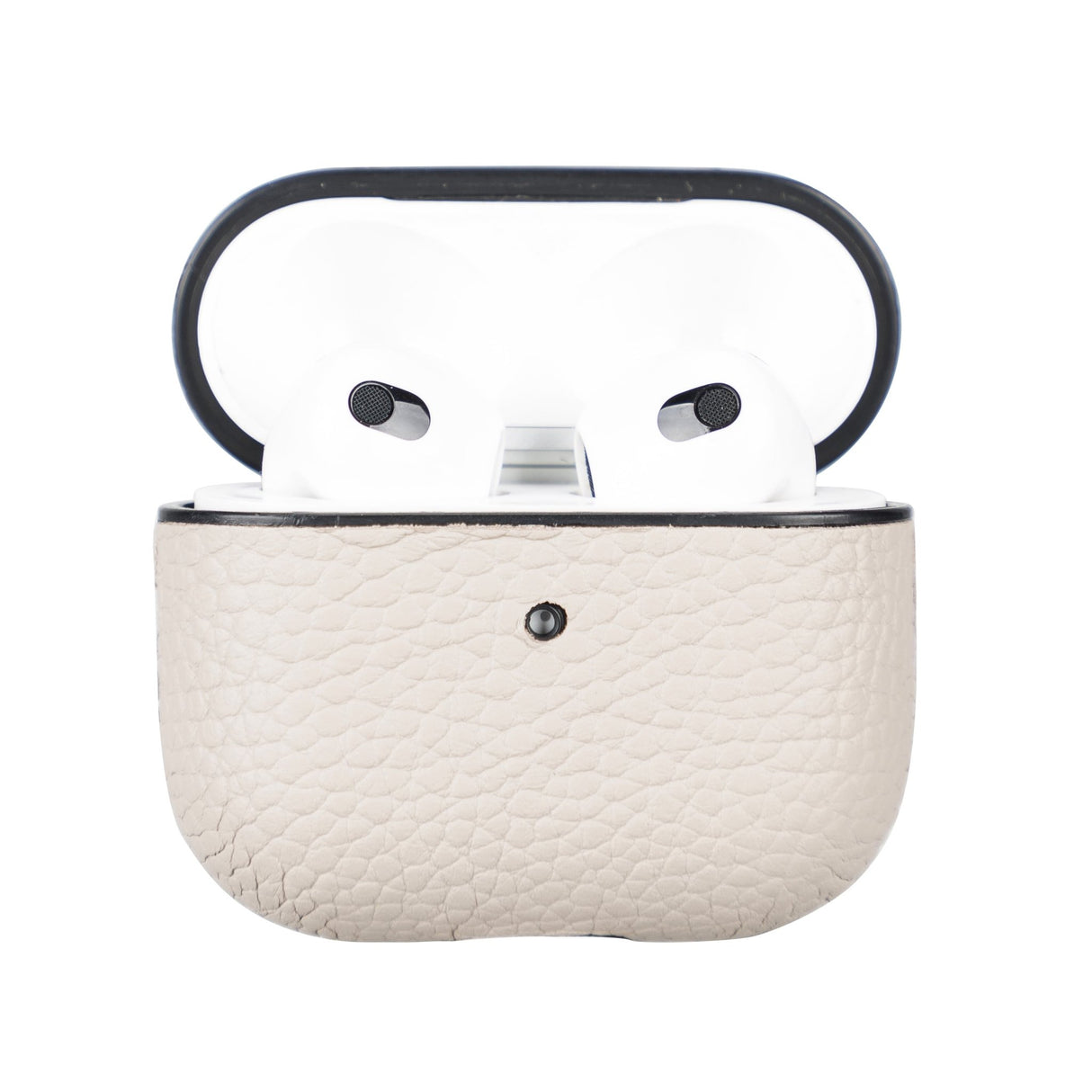 Leather AirPods 3 Fully Wrapped Shockproof Case by Hardiston - premium AirPods Cases