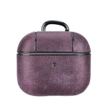 Leather AirPods 3 Fully Wrapped Shockproof Case by Hardiston - premium AirPods Cases