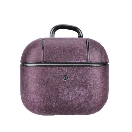 Leather AirPods 3 Fully Wrapped Shockproof Case by Hardiston - premium AirPods Cases