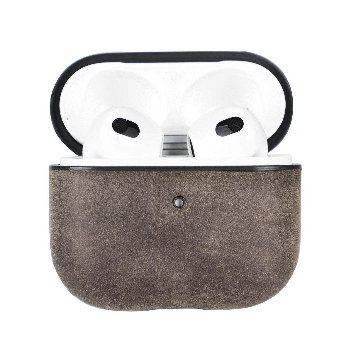 Leather AirPods 3 Fully Wrapped Shockproof Case by Hardiston - premium AirPods Cases