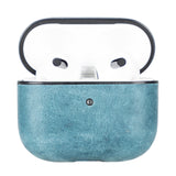 Leather AirPods 3 Fully Wrapped Shockproof Case by Hardiston - premium AirPods Cases
