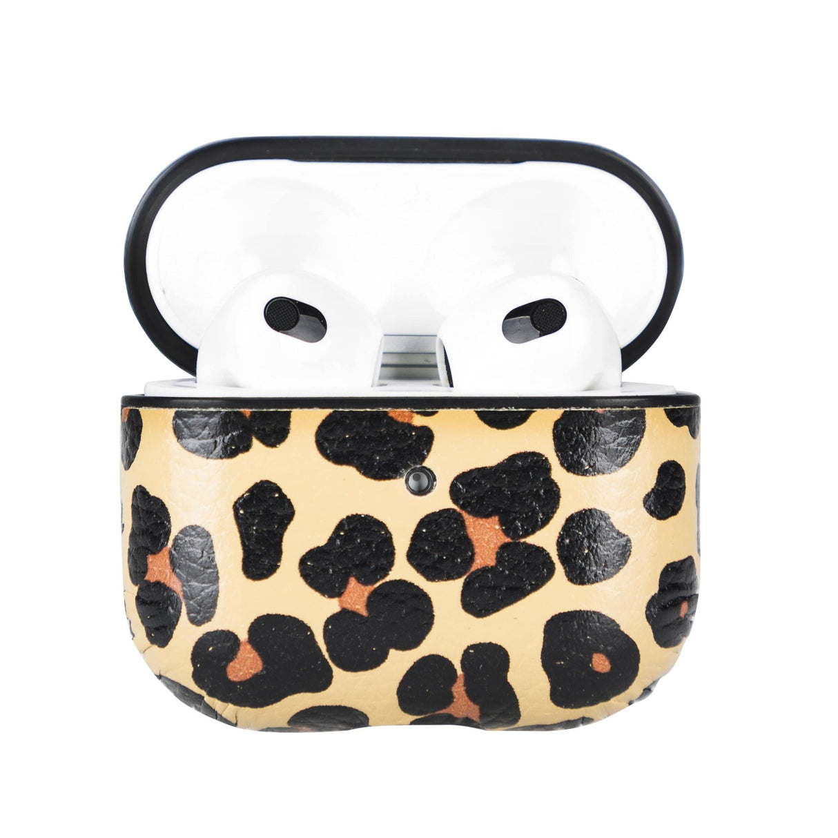 Leather AirPods 3 Fully Wrapped Shockproof Case by Hardiston - premium AirPods Cases