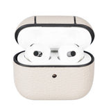 Leather AirPods 3 Fully Wrapped Shockproof Case by Hardiston - premium AirPods Cases