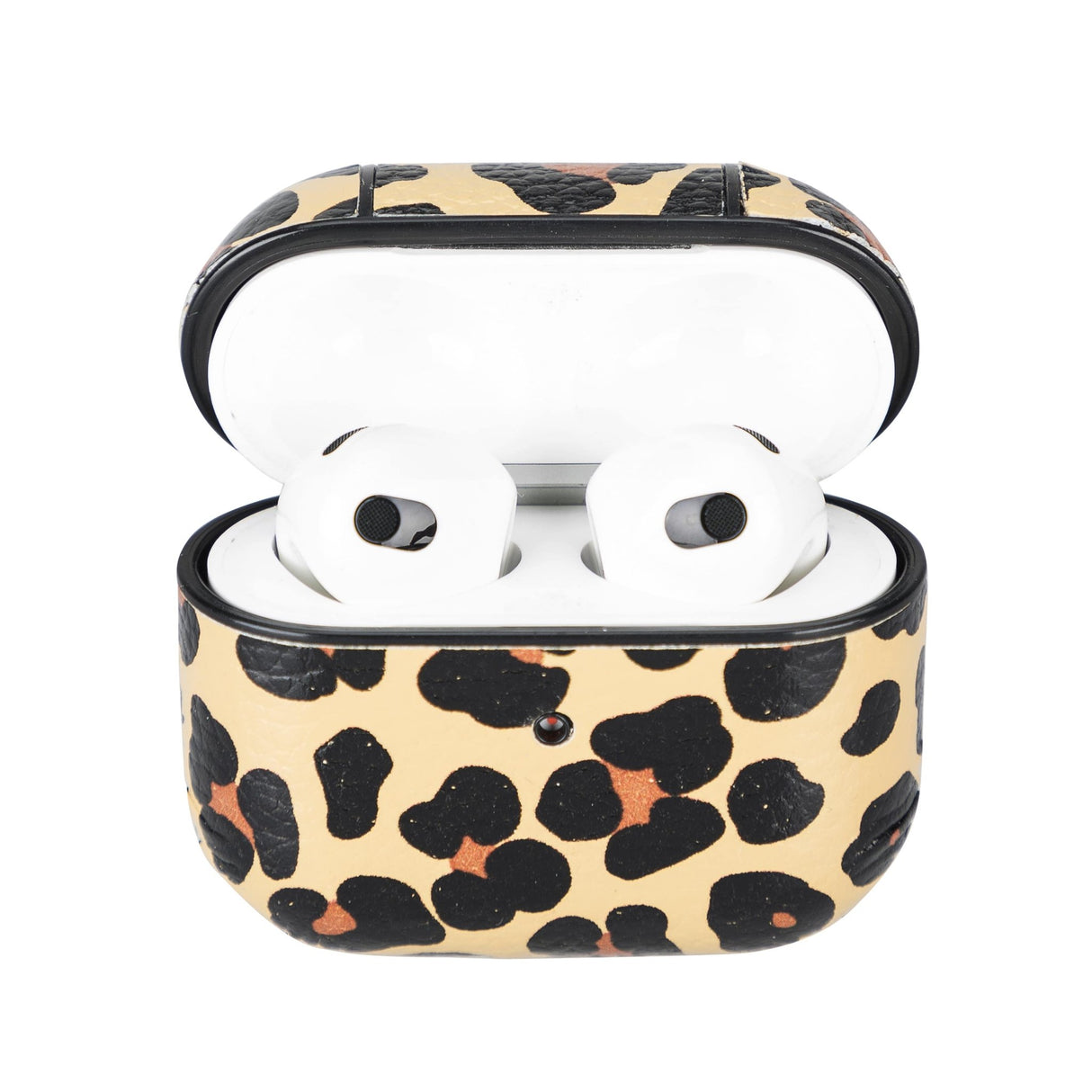 Leather AirPods 3 Fully Wrapped Shockproof Case by Hardiston - premium AirPods Cases
