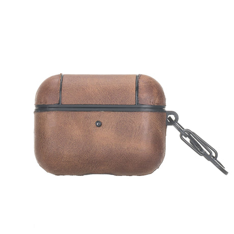 Leather AirPods Pro Fully Wrapped Shockproof Case by Hardiston - premium mws_apo_generated