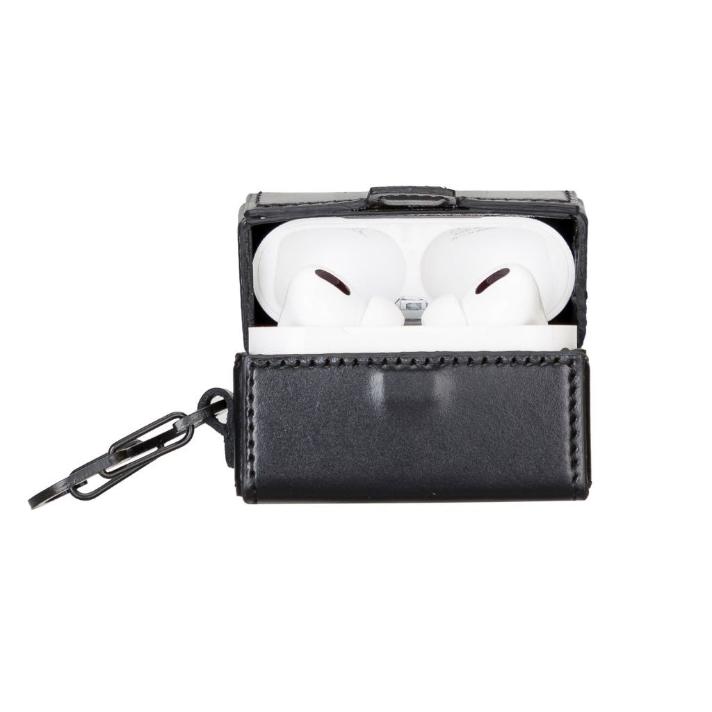 Leather AirPods Pro Square Case by Hardiston - premium AirPods Cases
